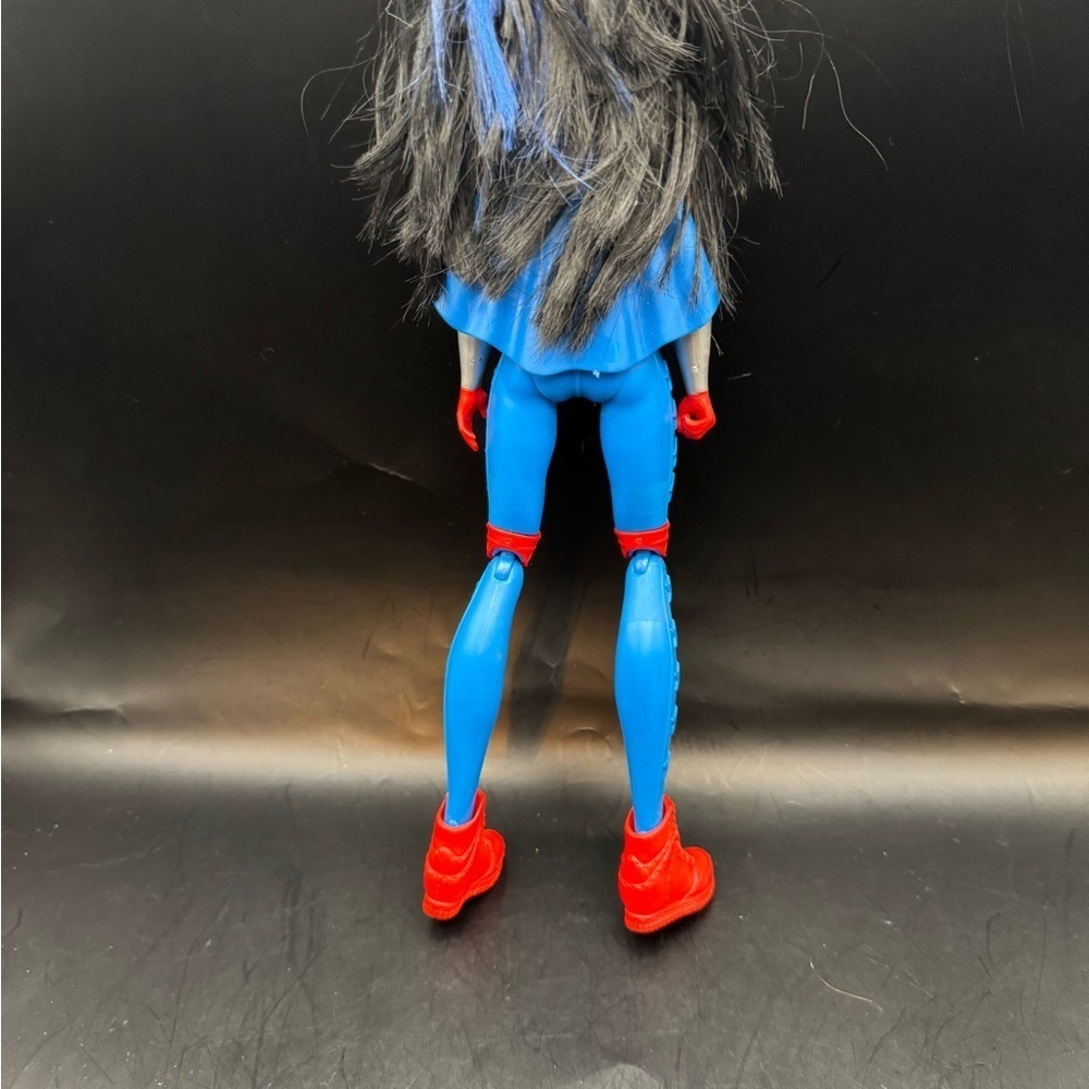 Mattel DC Super Hero Girls 12" Training Action Wonder Woman Doll Blue Red Outfit - Picture 4 of 9